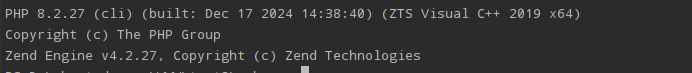 php版本
